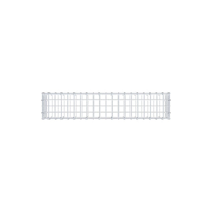 Gabion 100 cm x 20 cm x 20 cm (L x H x D), maskestørrelse 5 cm x 5 cm, C-ring