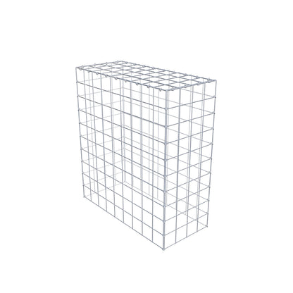 Anbaugabione Typ 3 100 cm x 90 cm x 40 cm (L x H x T), Maschenweite 10 cm x 10 cm, C-Ring