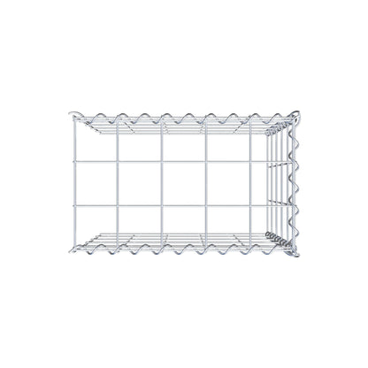 Anbaugabione Typ 4 50 cm x 50 cm x 30 cm (L x H x T), Maschenweite 10 cm x 10 cm, Spirale