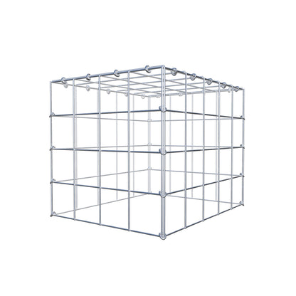 Gabião Tipo 3 50 cm x 40 cm x 40 cm (C x A x P), malhagem 10 cm x 10 cm, anel C