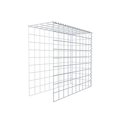 Opvokset gabion type 4 100 cm x 90 cm x 40 cm (L x H x D), maskestørrelse 10 cm x 10 cm, spiral