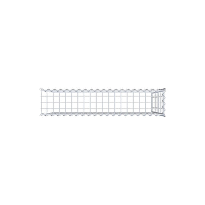 Extra gabion typ 4 100 cm x 80 cm x 20 cm (L x H x D), maskstorlek 5 cm x 10 cm, spiral