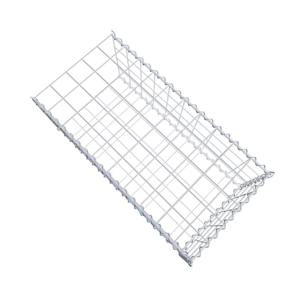 Gavión adicional tipo 2 100 cm x 40 cm x 50 cm (L x A x P), malla 10 cm x 10 cm, en espiral