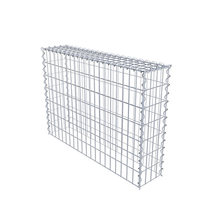 Grown-on gabion type 3 100 cm x 70 cm x 20 cm (L x H x D), mesh size 5 cm x 10 cm, spiral