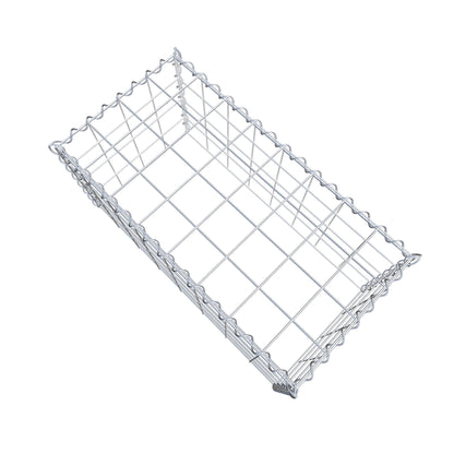Gabbione aggiuntivo tipo 3 80 cm x 40 cm x 40 cm (L x H x P), maglia 10 cm x 10 cm, spirale