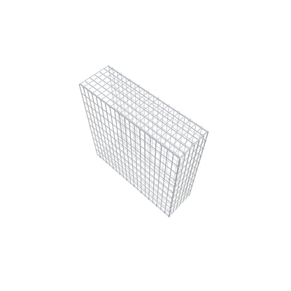 Anbaugabione Typ 2 100 cm x 100 cm x 30 cm, Maschenweite 5 cm x 10 cm, C-Ring