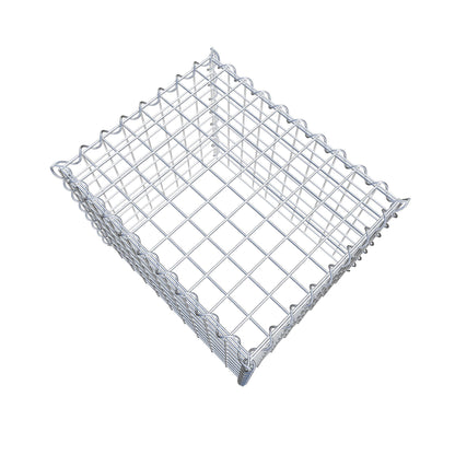 Extra gabion typ 3 50 cm x 40 cm x 40 cm (L x H x D), maskstorlek 5 cm x 5 cm, spiral
