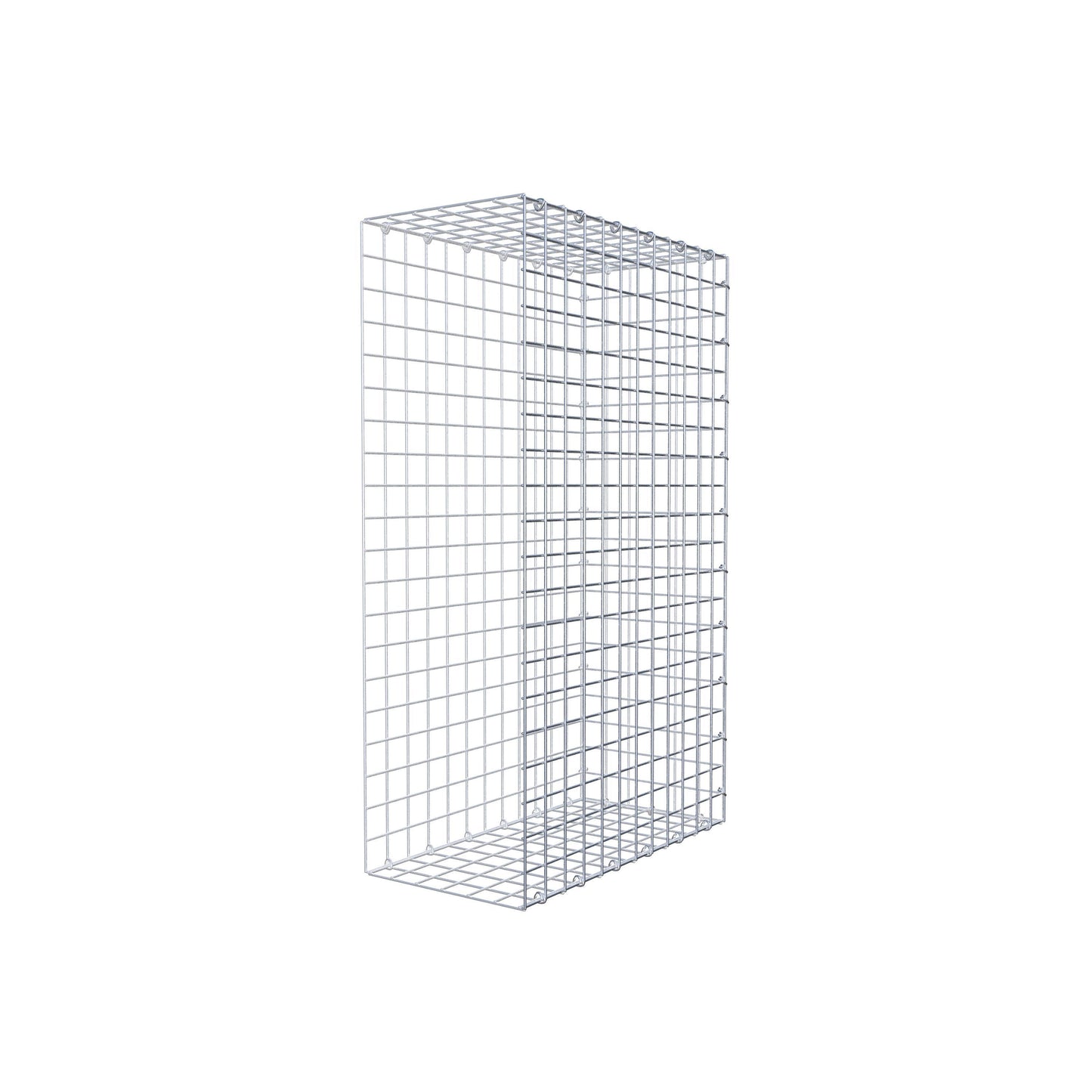 Extra gabion typ 2 100 cm x 60 cm x 30 cm (L x H x D), maskstorlek 5 cm x 5 cm, C-ring