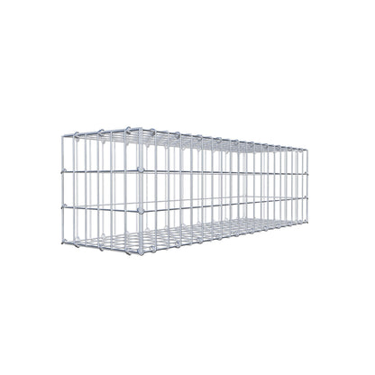 Gabion 100 cm x 30 cm x 30 cm (L x H x P), mailles 5 cm x 10 cm, anneau en C