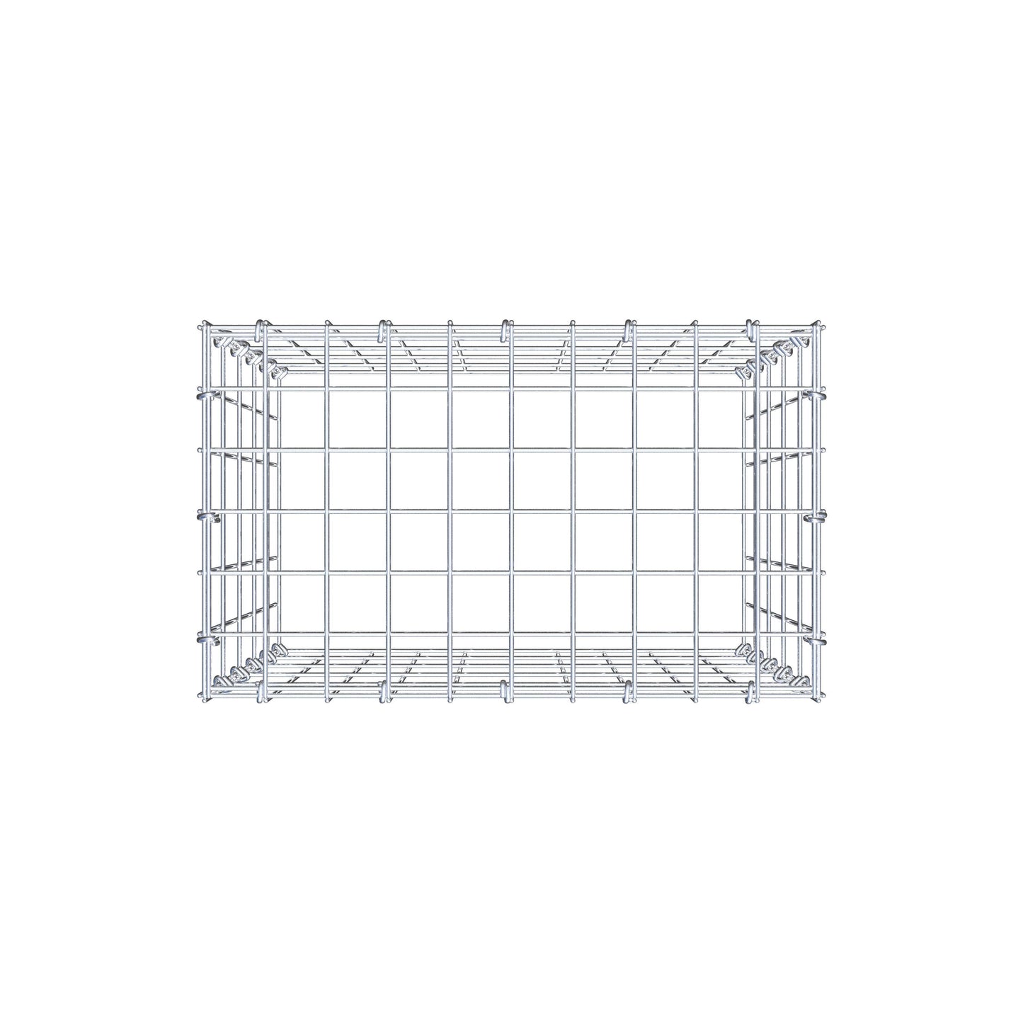 Pile aggiuntivo tipo 3 50 cm x 50 cm x 30 cm (L x H x P), maglia 5 cm x 10 cm, anello a C