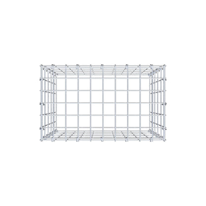 Pile aggiuntivo tipo 3 50 cm x 50 cm x 30 cm (L x H x P), maglia 5 cm x 10 cm, anello a C