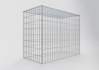 Gavión complementario tipo 3 100 cm x 80 cm x 50 cm (L x A x P), malla 5 cm x 10 cm, espiral