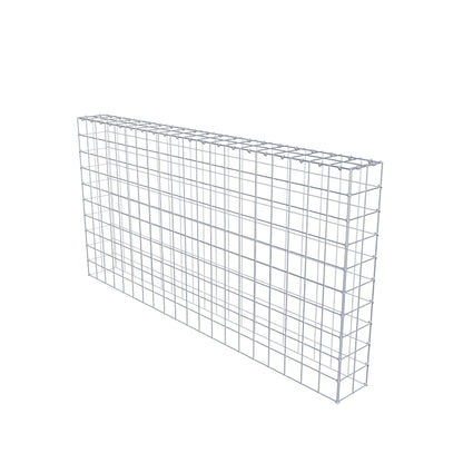 Anbaugabione Typ 3 200 cm x 100 cm x 20 cm (L x H x T), Maschenweite 10 cm x 10 cm, C-Ring