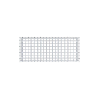 Gabion 100 cm x 30 cm x 40 cm (L x H x P), mailles 5 cm x 10 cm, anneau en C