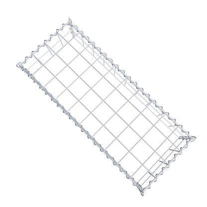 Extra gabion typ 3 100 cm x 20 cm x 40 cm (L x H x D), maskstorlek 10 cm x 10 cm, spiral