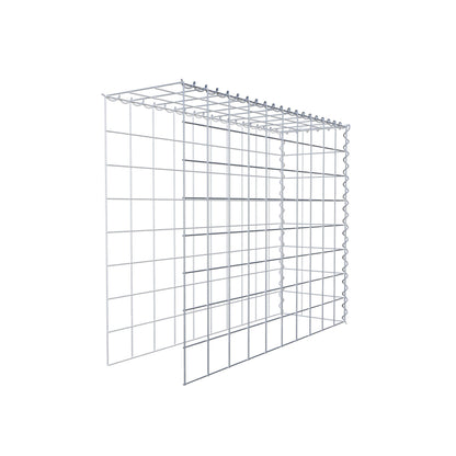 Gabião Tipo 4 100 cm x 80 cm x 30 cm (C x A x P), malhagem 10 cm x 10 cm, espiral