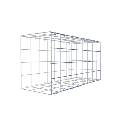 Gabião Tipo 2 80 cm x 40 cm x 30 cm (C x A x P), malhagem 10 cm x 10 cm, anel C