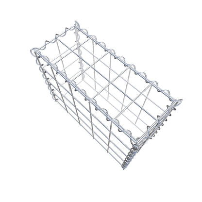 Gavión adicional tipo 3 50 cm x 40 cm x 20 cm (L x A x P), malla 10 cm x 10 cm, en espiral