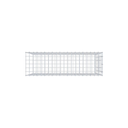 Gabião tipo 2 100 cm x 70 cm x 30 cm, malhagem 5 cm x 10 cm, anel C