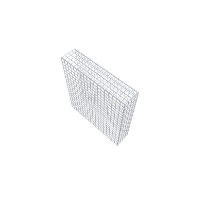 Gabião Tipo 4 100 cm x 90 cm x 20 cm (C x A x P), malhagem 5 cm x 5 cm, anel C