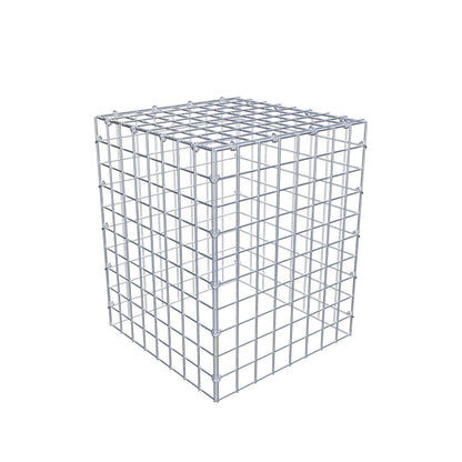 Monteret gabion type 3 50 cm x 40 cm x 40 cm (L x H x D), maskestørrelse 5 cm x 5 cm, C-ring