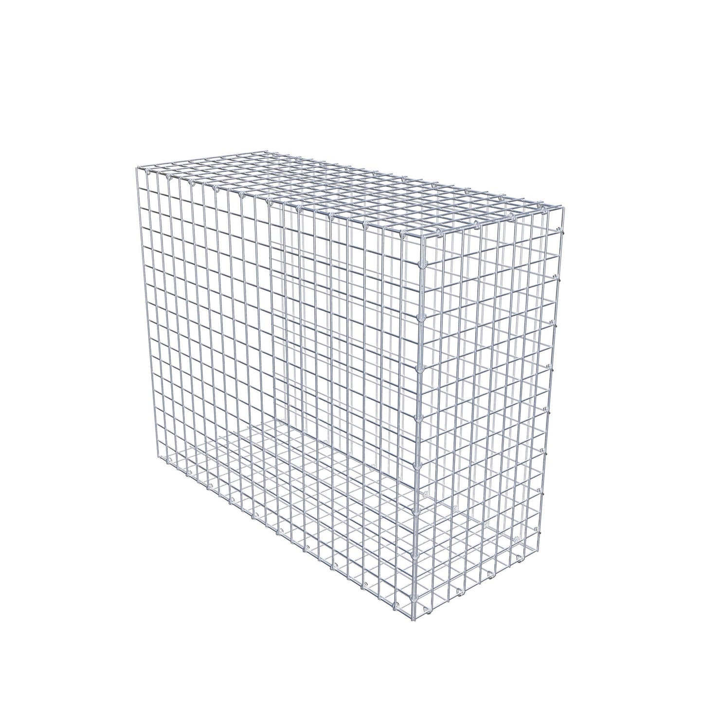Type 2 oplegkorf 100 cm x 80 cm x 40 cm (L x H x D), maaswijdte 5 cm x 5 cm, C-ring