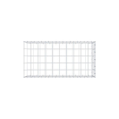 Fourche rapportée type 2 100 cm x 30 cm x 50 cm (L x H x P), mailles 10 cm x 10 cm, anneau C