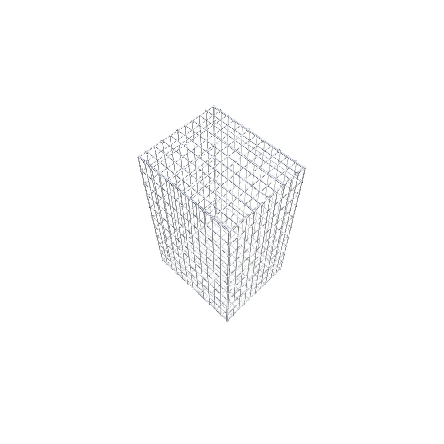 Schanskorf 100 cm x 60 cm x 50 cm (L x H x D), maaswijdte 5 cm x 10 cm, C-ring