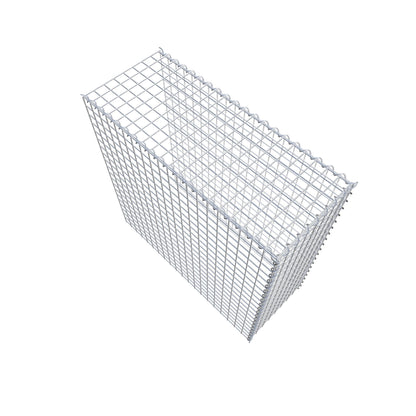 Gabião tipo 4 100 cm x 100 cm x 40 cm (C x A x P), malhagem 5 cm x 5 cm, espiral