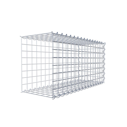 Opvokset gabion type 2 80 cm x 40 cm x 30 cm (L x H x D), maskestørrelse 5 cm x 5 cm, spiral