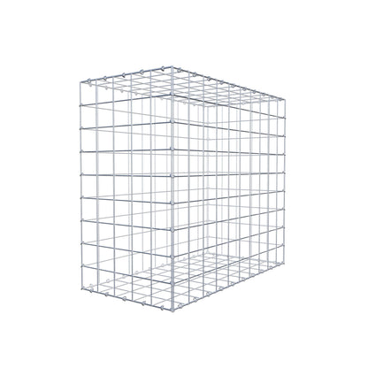 Gabione 100 cm x 90 cm x 50 cm (L x H x T), Maschenweite 10 cm x 10 cm, C-Ring