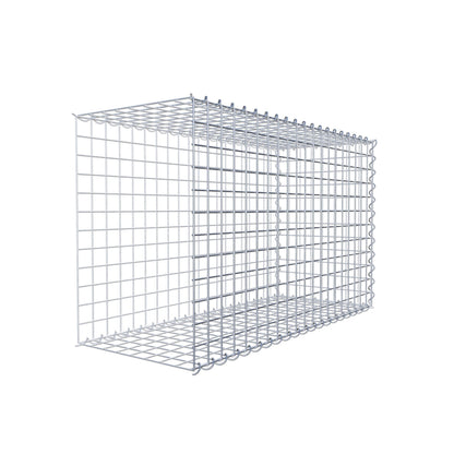 Anbaugabione Typ 2 100 cm x 60 cm x 40 cm (L x H x T), Maschenweite 5 cm x 5 cm, Spirale