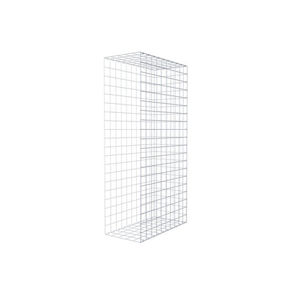 Monteret gabion type 2 200 cm x 100 cm x 50 cm (L x H x D), maskestørrelse 10 cm x 10 cm, C-ring