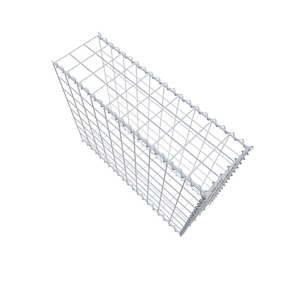Gabião tipo 2 100 cm x 80 cm x 30 cm (C x A x P), malhagem 10 cm x 10 cm, espiral