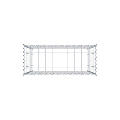 Gabião Tipo 3 100 cm x 100 cm x 40 cm (C x A x P), malhagem 10 cm x 10 cm, espiral