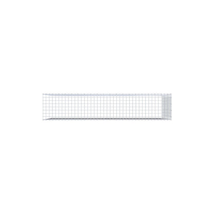 Fourche rapportée type 4 200 cm x 100 cm x 40 cm (L x H x P), mailles 5 cm x 5 cm, anneau C