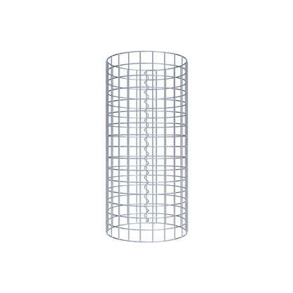 Gabionensäule rund 37 cm Durchmesser, 80 cm Höhe, Maschenweite 5 cm x 5 cm