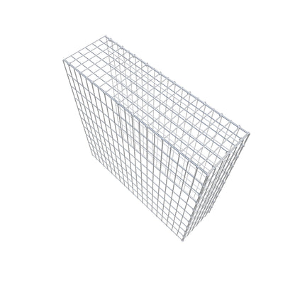 Gabião Tipo 4 100 cm x 100 cm x 30 cm (C x A x P), malhagem 5 cm x 10 cm, anel C