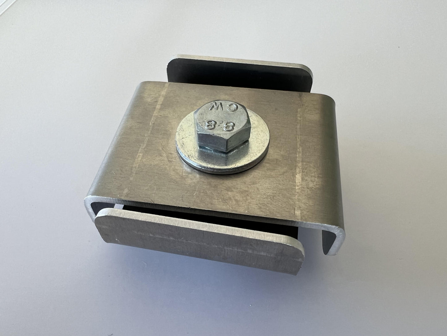 Morsetto per 5 x 5 cm, alluminio