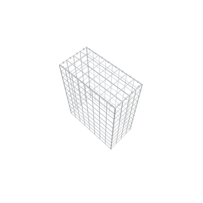 Gabbione aggiuntivo di tipo 3 100 cm x 80 cm x 40 cm (L x H x P), maglia 10 cm x 10 cm, anello a C