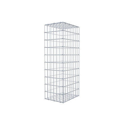 Gabion 100 cm x 40 cm x 30 cm (L x H x P), mailles 5 cm x 10 cm, anneau en C