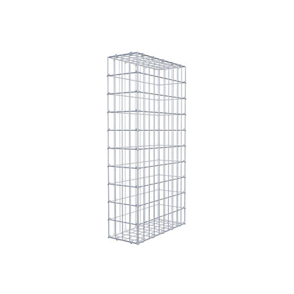Gabione 100 cm x 50 cm x 20 cm (L x H x T), Maschenweite 5 cm x 10 cm, C-Ring