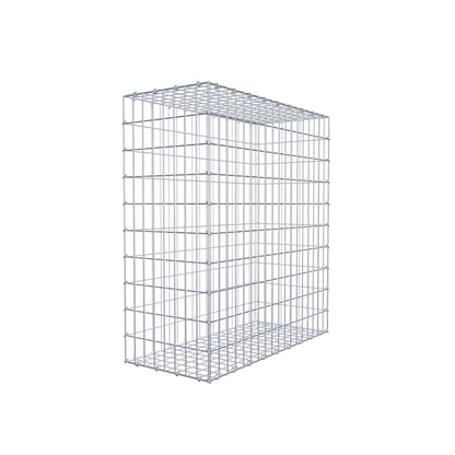 Gabião 100 cm x 90 cm x 40 cm (C x A x P), malhagem 5 cm x 10 cm, anel C