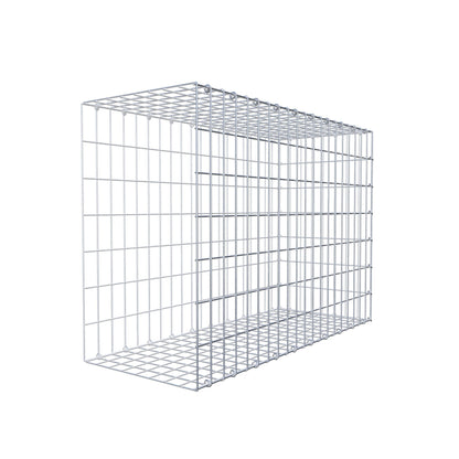 Anbaugabione Typ 2 100 cm x 70 cm x 40 cm, Maschenweite 5 cm x 10 cm, C-Ring