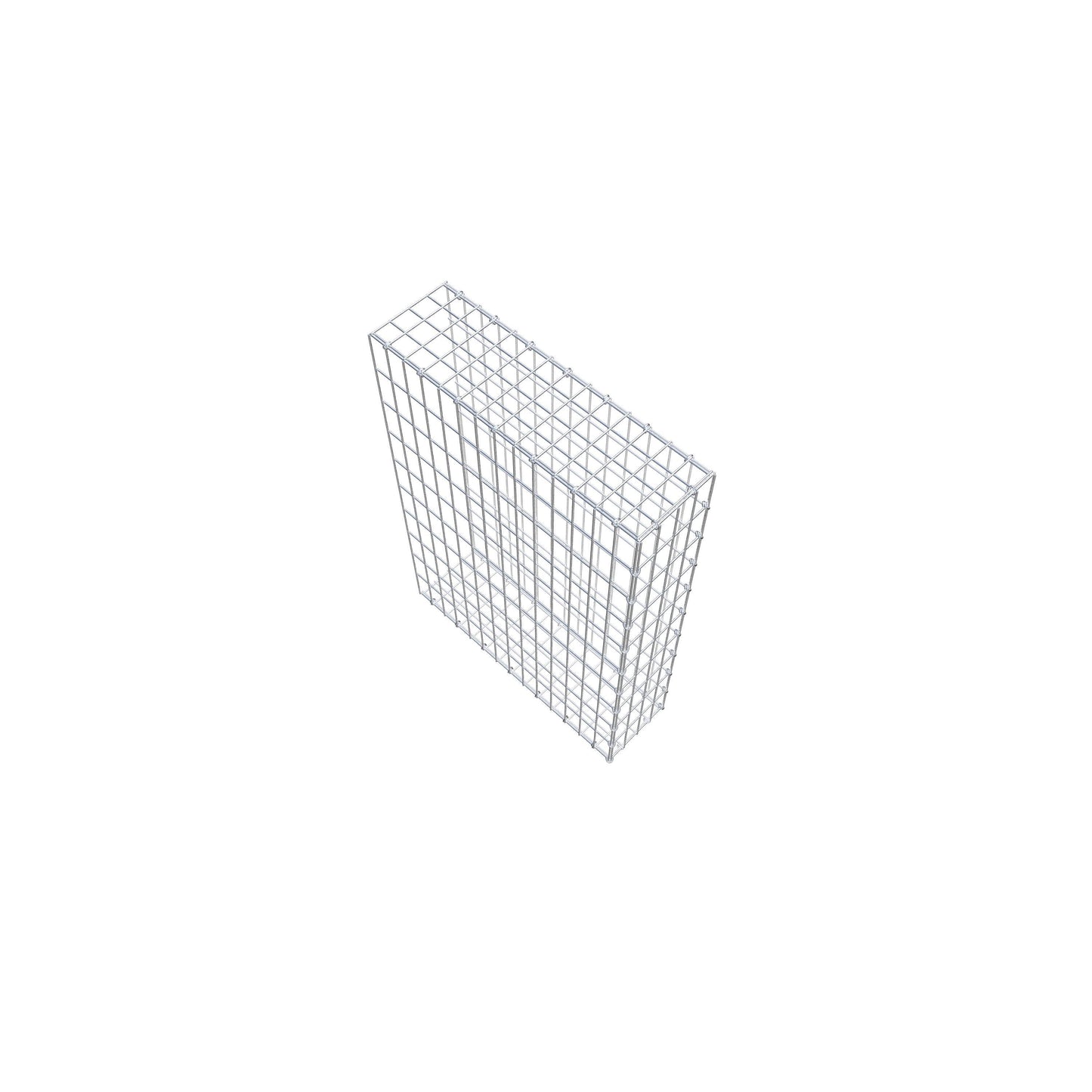 Gabião Tipo 2 100 cm x 70 cm x 20 cm, malhagem 5 cm x 10 cm, anel C