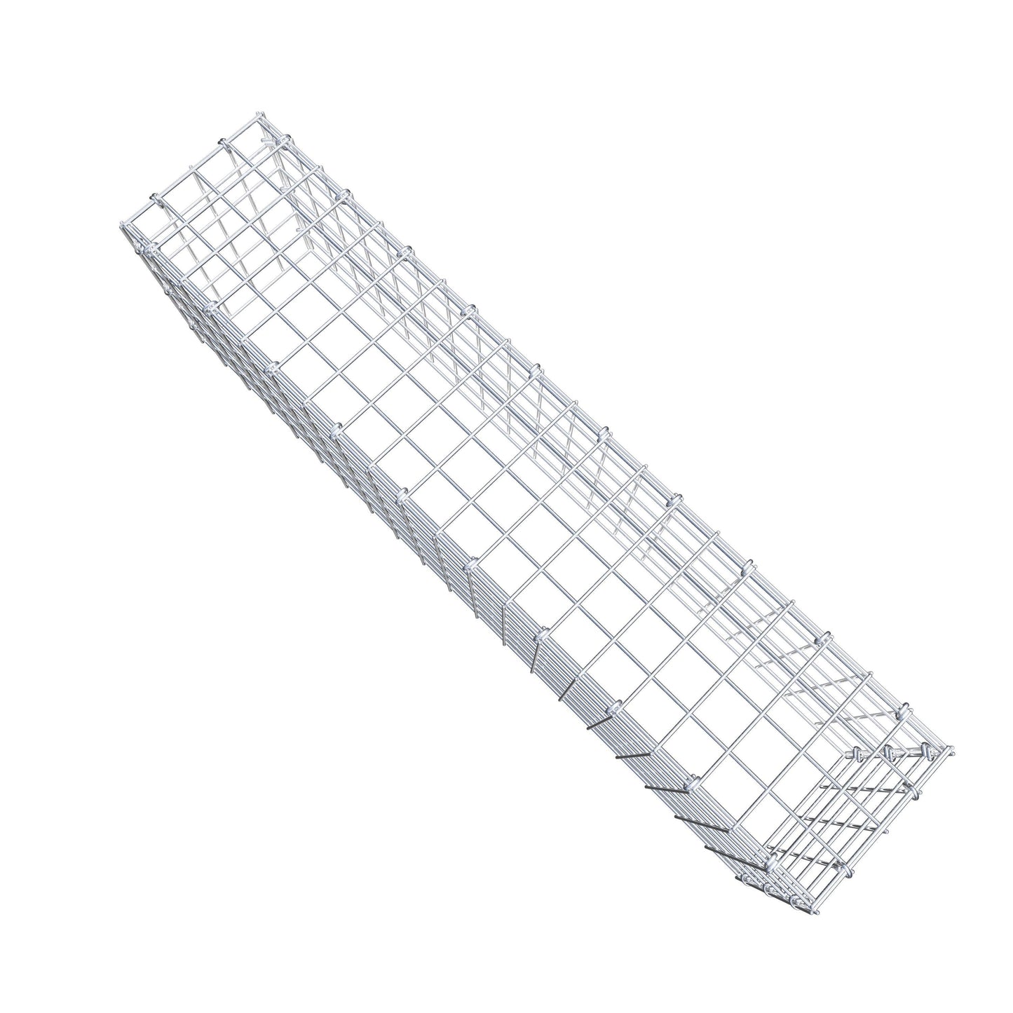 Gavión adicional tipo 3 100 cm x 30 cm x 20 cm (L x A x P), malla 5 cm x 5 cm, anillo en C