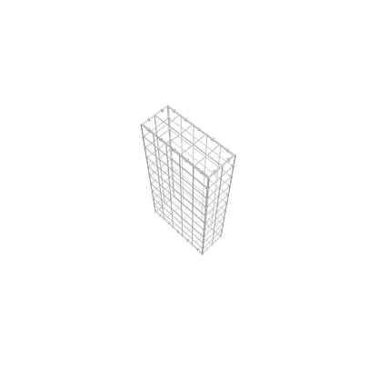 Gabião 100 cm x 50 cm x 20 cm (C x A x P), malhagem 10 cm x 10 cm, anel C