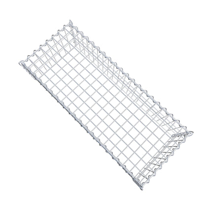 Gabião tipo 3 100 cm x 30 cm x 40 cm (C x A x P), malhagem 5 cm x 10 cm, espiral