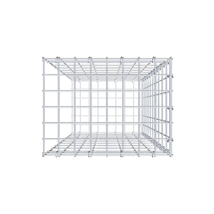 Anbaugabione Typ 2 100 cm x 40 cm x 30 cm, Maschenweite 5 cm x 10 cm, C-Ring