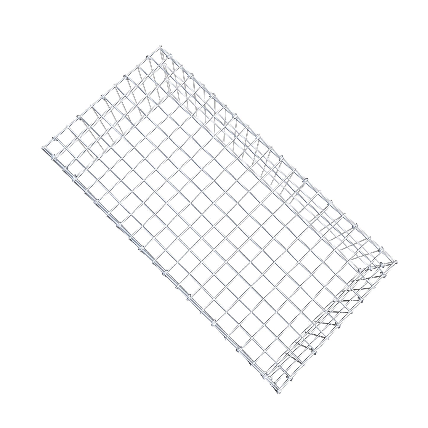 Fourche rapportée type 3 100 cm x 30 cm x 50 cm (L x H x P), mailles 5 cm x 10 cm, anneau C